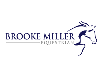 Brooke Miller Equestrian logo design by aldesign