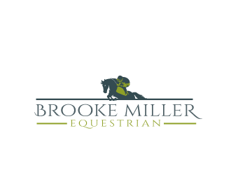 Brooke Miller Equestrian logo design by tec343