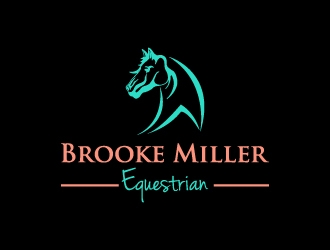 Brooke Miller Equestrian logo design by twomindz