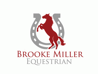 Brooke Miller Equestrian logo design by AamirKhan