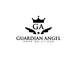 Guardian Angel Home Solutions logo design by wongndeso