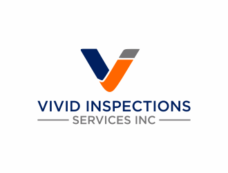 Vivid Inspections Services Inc  logo design by hidro
