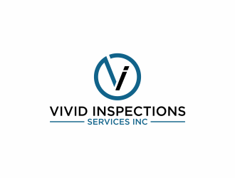 Vivid Inspections Services Inc  logo design by hopee