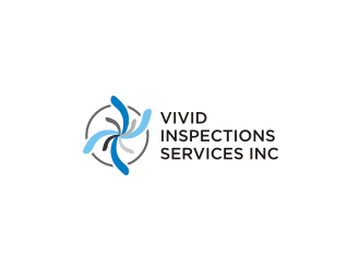 Vivid Inspections Services Inc  logo design by R-art
