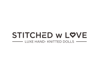Stitched with Love logo design by ArRizqu