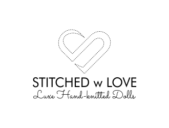 Stitched with Love logo design by cikiyunn