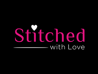 Stitched with Love logo design by EkoBooM