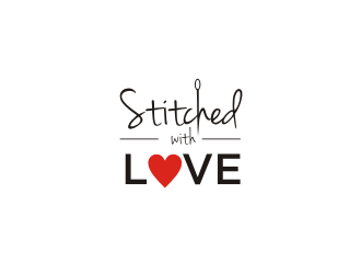 Stitched with Love logo design by R-art