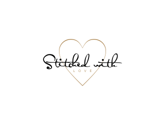 Stitched with Love logo design by KaySa