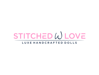 Stitched with Love logo design by ammad