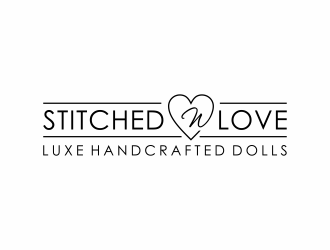 Stitched with Love logo design by checx