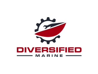 Diversified Marine  logo design by ammad