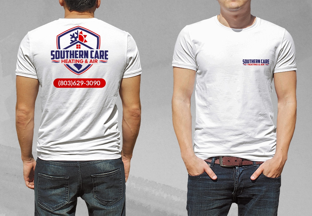 Southern Care Heating & Air logo design by fritsB