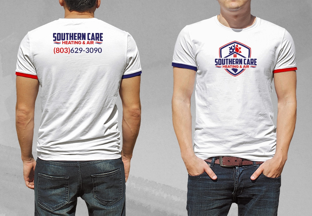 Southern Care Heating & Air logo design by fritsB