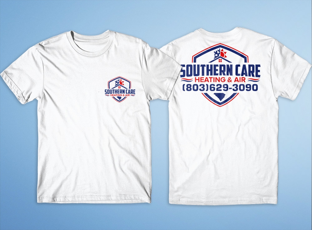 Southern Care Heating & Air logo design by Kindo