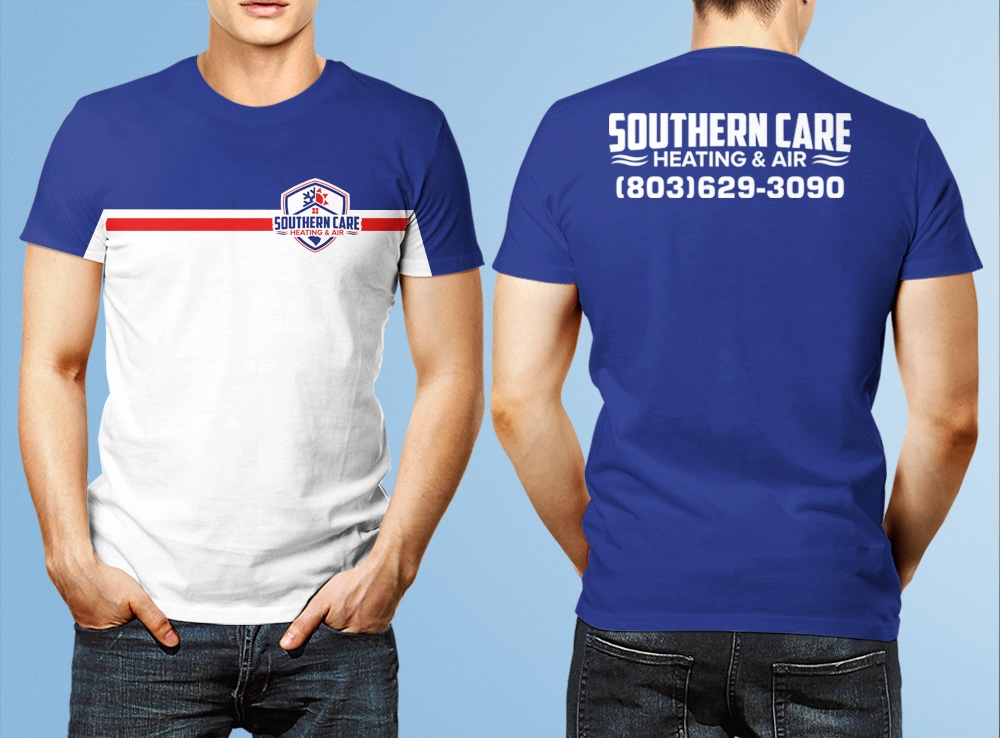 Southern Care Heating & Air logo design by Kindo
