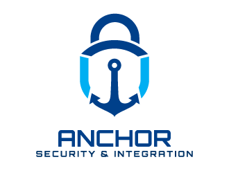 Anchor Security & Integration  logo design by kojic785