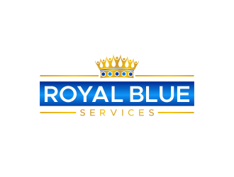 Royal Blue Services logo design by nandoxraf