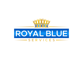 Royal Blue Services Logo Design