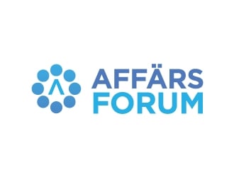 Affärsforum logo design by Frenic
