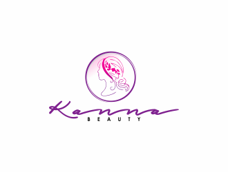 Kanna Beauty logo design by giphone