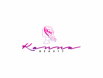 Kanna Beauty logo design by giphone