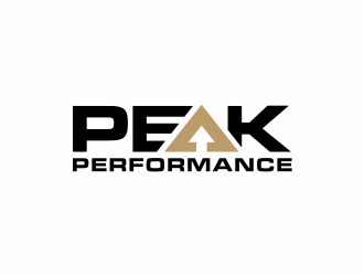 Peak Performance logo design by mutafailan