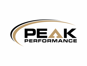 Peak Performance logo design by mutafailan