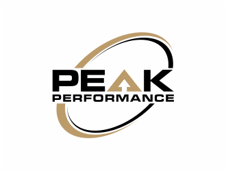 Peak Performance logo design by mutafailan