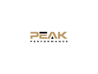 Peak Performance logo design by haidar
