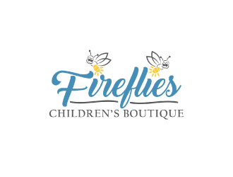Fireflies Childrens Boutique logo design by nona