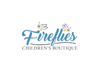 Fireflies Childrens Boutique logo design by nona
