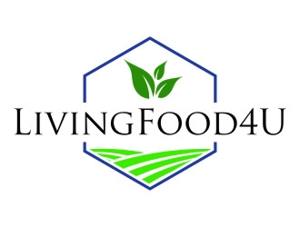 LivingFood4U logo design by jetzu
