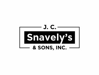 J. C. Snavely & Sons, Inc. logo design by checx