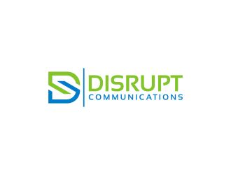 Disrupt Communications logo design by p0peye