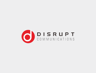 Disrupt Communications logo design by ityan
