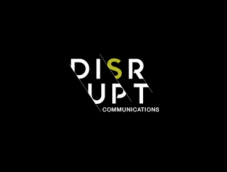 Disrupt Communications logo design by PRN123