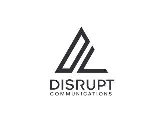 Disrupt Communications logo design by thegoldensmaug