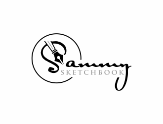 Sammy Sketchbook logo design by checx