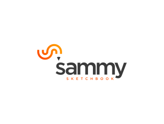 Sammy Sketchbook logo design by FloVal