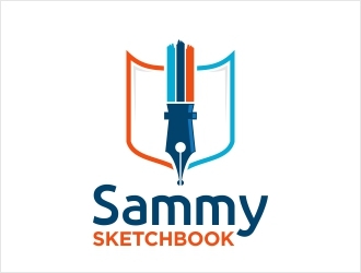 Sammy Sketchbook logo design by Shabbir