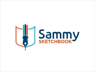 Sammy Sketchbook logo design by Shabbir