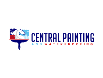 Central Painting and Waterproofing logo design by mrdesign