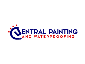 Central Painting and Waterproofing logo design by mrdesign