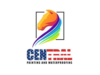 Central Painting and Waterproofing logo design by XyloParadise
