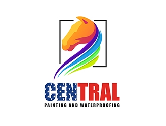 Central Painting and Waterproofing logo design by XyloParadise