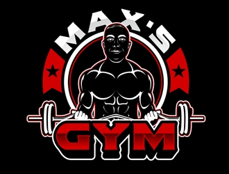 Max’s Gym logo design by DreamLogoDesign
