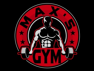 Max’s Gym logo design by DreamLogoDesign