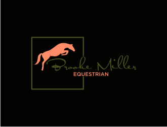 Brooke Miller Equestrian logo design by cintya