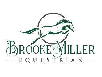 Brooke Miller Equestrian logo design by scriotx